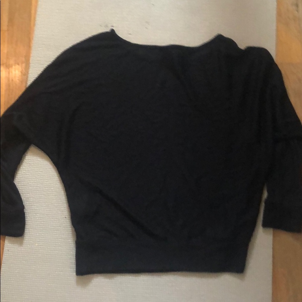 Black long sleeved